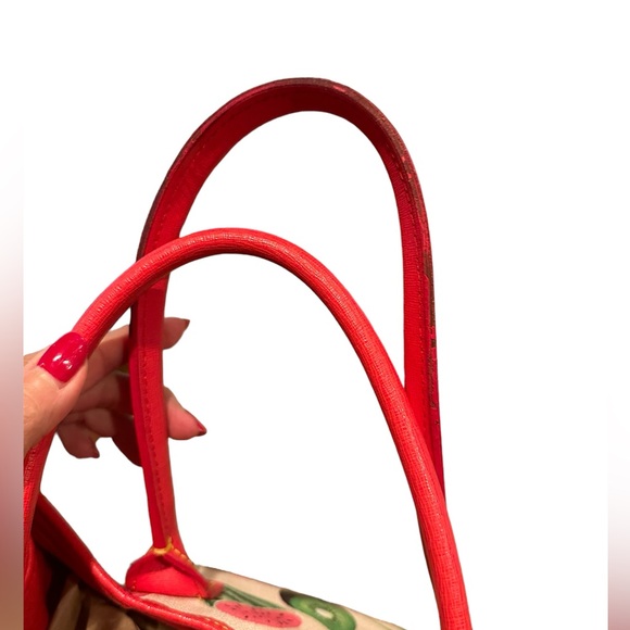 Dooney & Bourke 🍉 🥝 🍊Ambrosia Fruit Small Tote - Picture 10 of 13